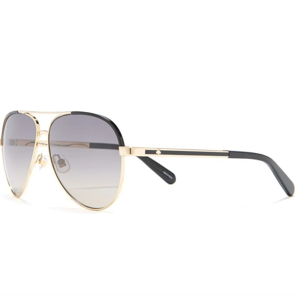 Kate Spade Amarissa Aviator Pilot Sunglasses Luxury Designer Celebrity #150 - Picture 4 of 10